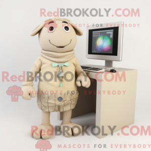 Mascottekarakter van een...