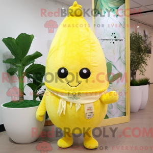 Mascot character of a Lemon...