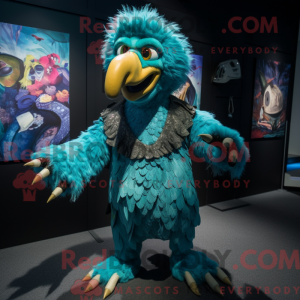 Personagem de máscara de um...