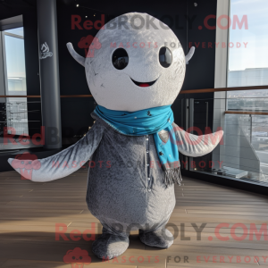 Mascottefiguur van een...
