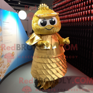 Mascot character of a Gold...