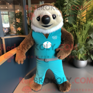 Mascot character of a...