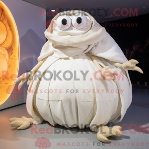 Mascottefiguur van een...