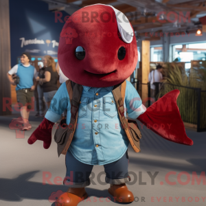 Mascot character of a...