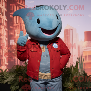 Mascot character of a...