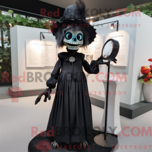 Mascot character of a Black...