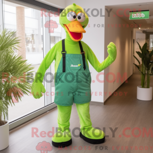 Mascottefiguur van een...