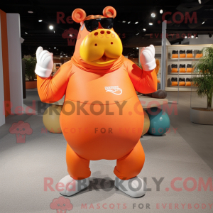 Mascot character of a...