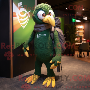 Mascot karakter van een...