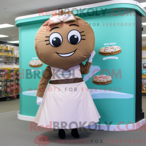 Postava maskota Tan Donut...