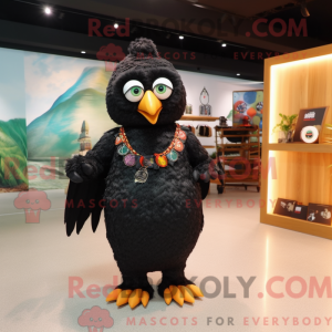 Mascot character of a Black...