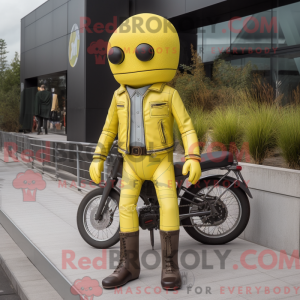 Mascottefiguur van een...