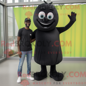 Mascot character of a Black...