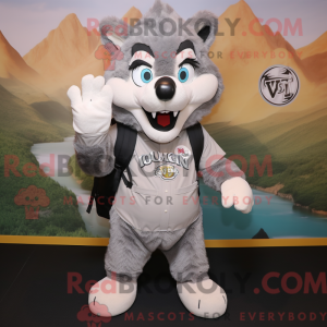 Maskottchen-Charakter eines...