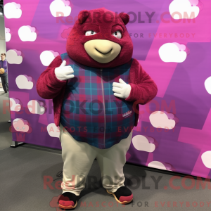 Mascot character of a...