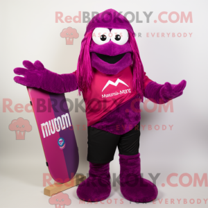 Mascot character of a...