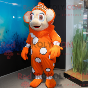 Mascot character of a Cream...