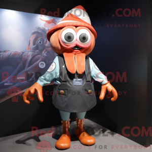 Maskot karakter af en...