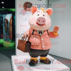 Maskot karakter af en...