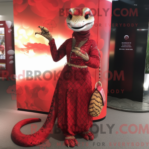 Mascot karakter van een...