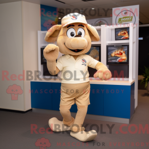 Maskot karakter av en...