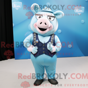 Mascot character of a Sky...
