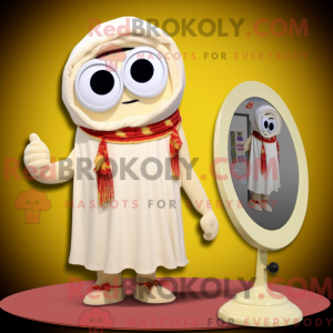 Maskotkarakter af en Cream...