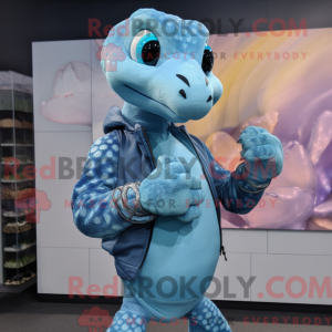 Mascot karakter van een...