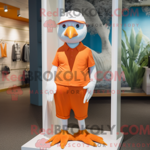 Mascottefiguur van een...