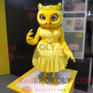 Mascot character of a Lemon...