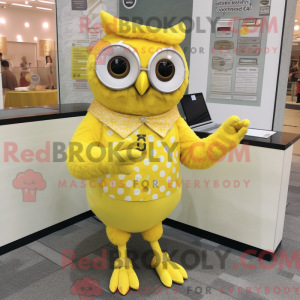 Mascottekarakter van een...