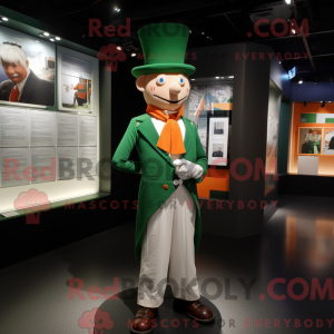 Mascot character of a Irish...