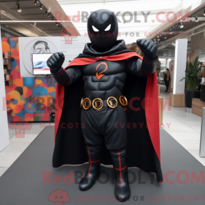 Mascot character of a Black...