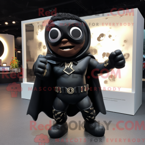 Mascot character of a Black...
