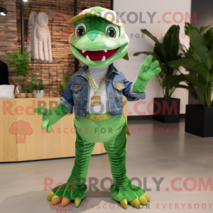 Mascot karakter van een...