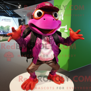 Mascot character of a...