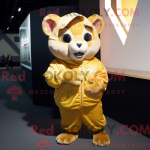 Mascottekarakter van een...