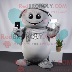Mascottefiguur van een...