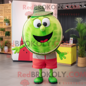 Mascot character of a Lime...