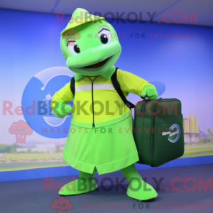 Mascot character of a Lime...