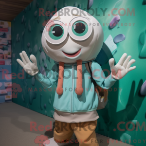 Maskot postava chobotnice...