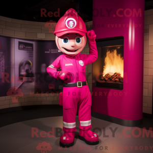 Mascot character of a...