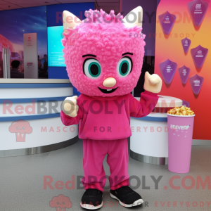 Mascot karakter van een...