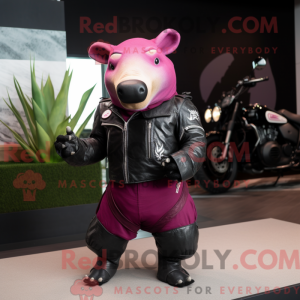 Mascot character of a...