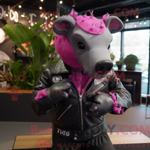 Mascot character of a...
