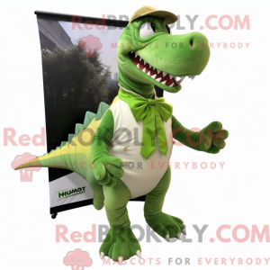 Mascottekarakter van een...