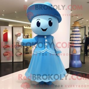 Postava maskota Blue Dim...