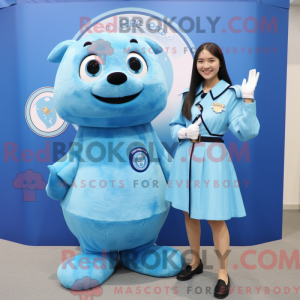 Mascot character of a Sky...