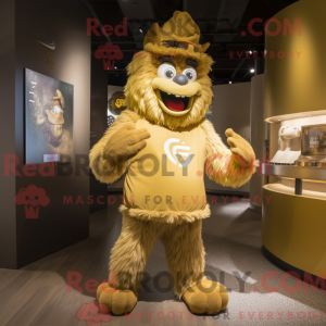 Mascot character of a Gold...
