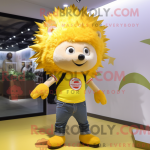 Mascot karakter van een...